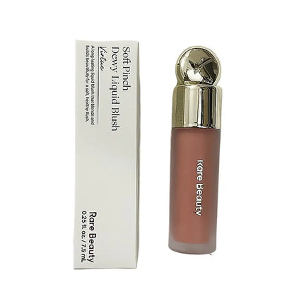11 Color Matte Liquid Powder Blusher, Lip and Cheek Dual-Use Powder Blusher, Low Saturation, Natural Moisturizing Facial Makeup