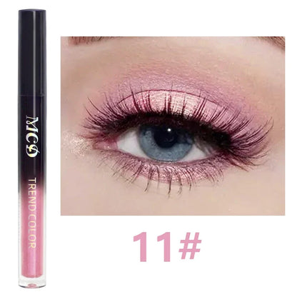 13-Shade Waterproof Liquid Eyeshadow Palette - High Shine  Long-Lasting & Smudge-Proof Makeup Set for Glamourous Looks glitter