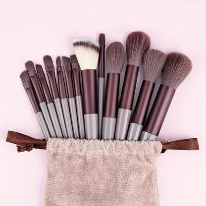 Professional Makeup Brush Set - Soft Fluffy Cosmetic Brushes for Foundation, Powder, Eyeshadow & Blending , Beauty Tools