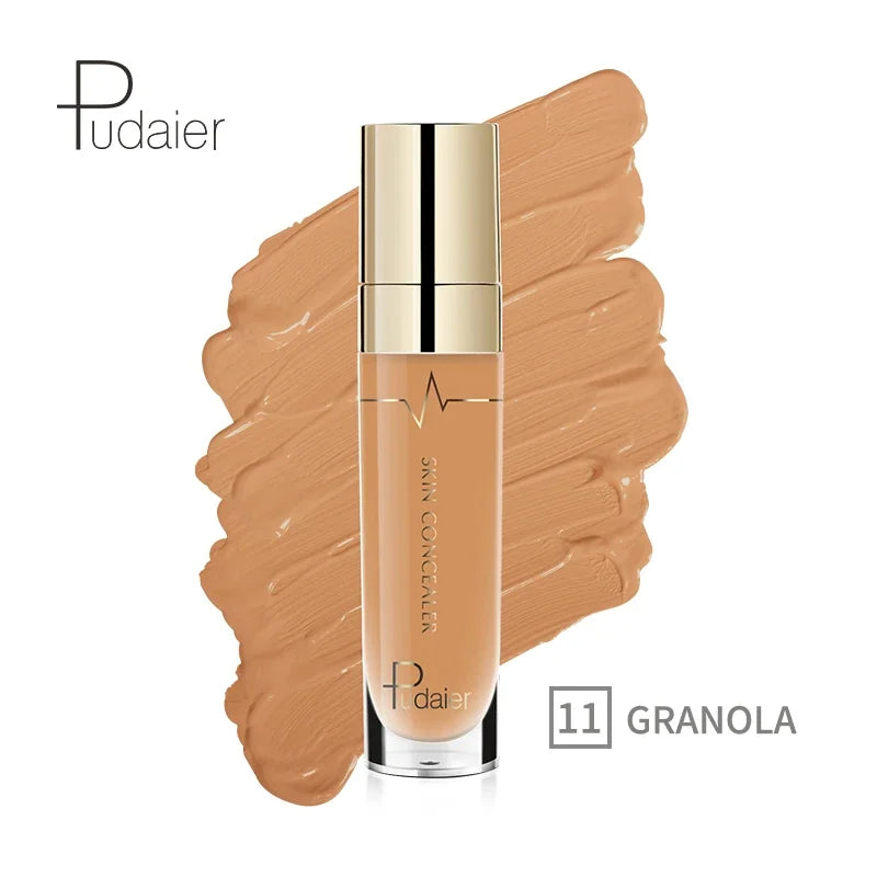 Face Contour Concealer Liquid Waterproof Full Coverage Foundation Corrector Palette Base Professional Makeup For Dark Skin