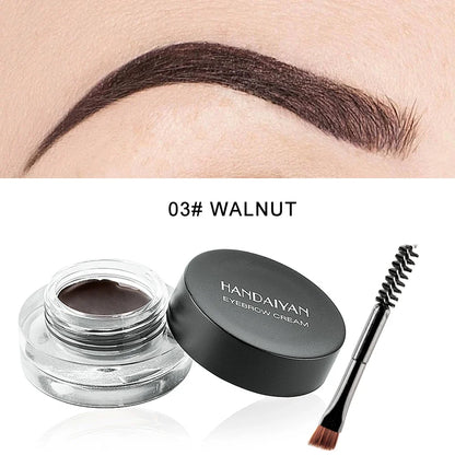 HANDAIYAN Colorful Eyebrow Cream Gel High Pigment Brows Tint Waterproof Long lasting Eye Brow Dye With Brushes Decorate Cosmetic