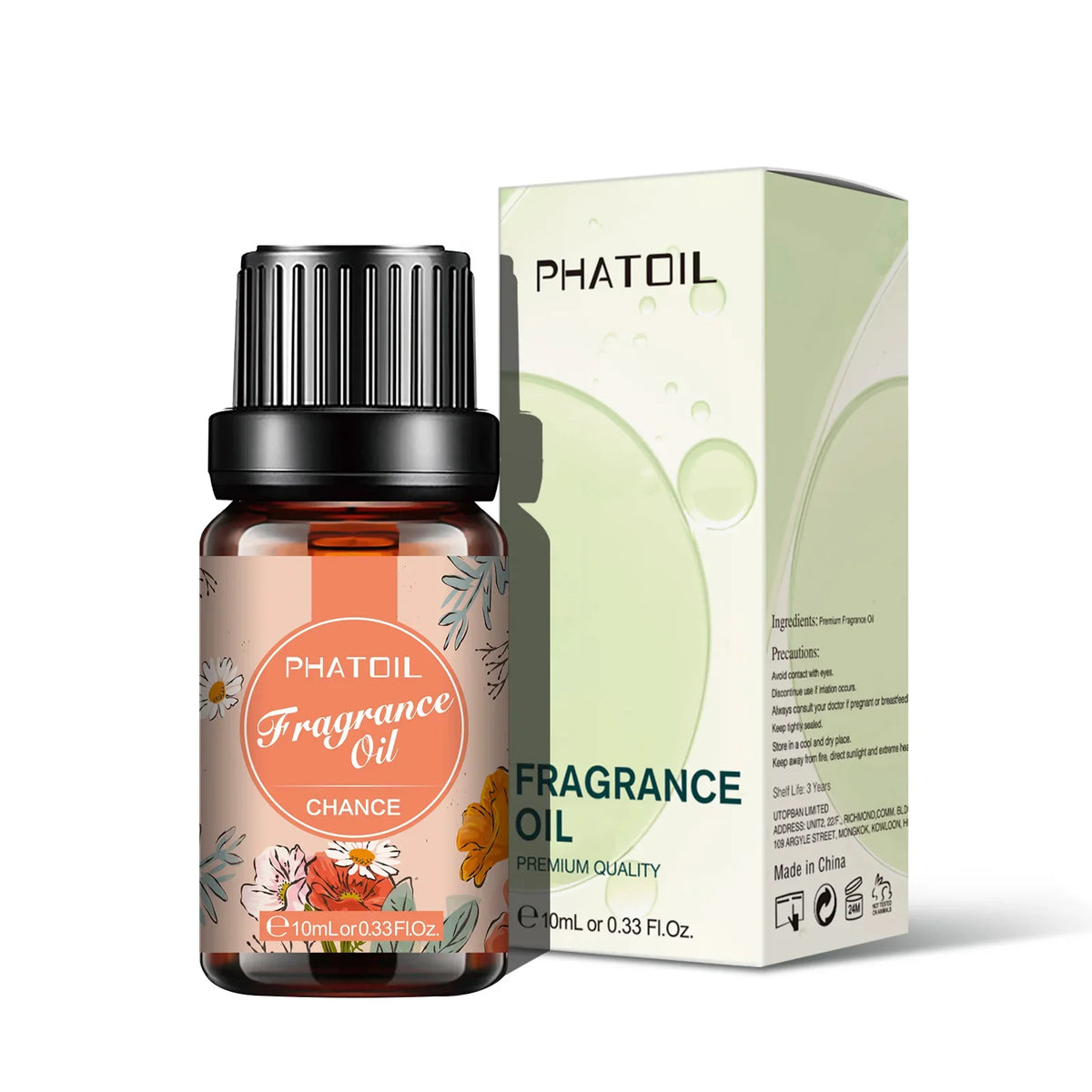 PHATOIL 10ml Fragrance Oil For Aromatherapy Diffuser La Vie Est Belle CHANCE CHANCE EAU TENDRE Jadore Aroma Oil DIY Perfume