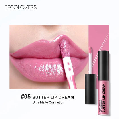 1PC Waterproof Liquid Lipstick 21 Color Vitamin E Makeup Sets Lip Glosses Lip Plumpers