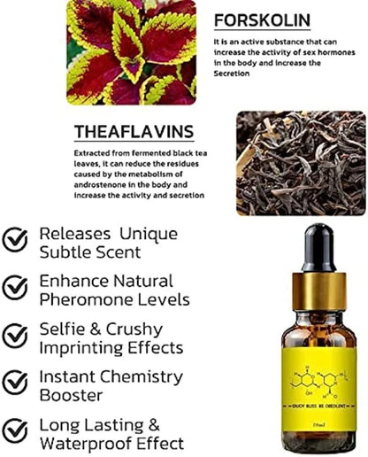 Strong Pheromone For Man To Attract Women Perfume Body Essential Sexually Stimulating Oil Long Lasting Androstenone Pheromone