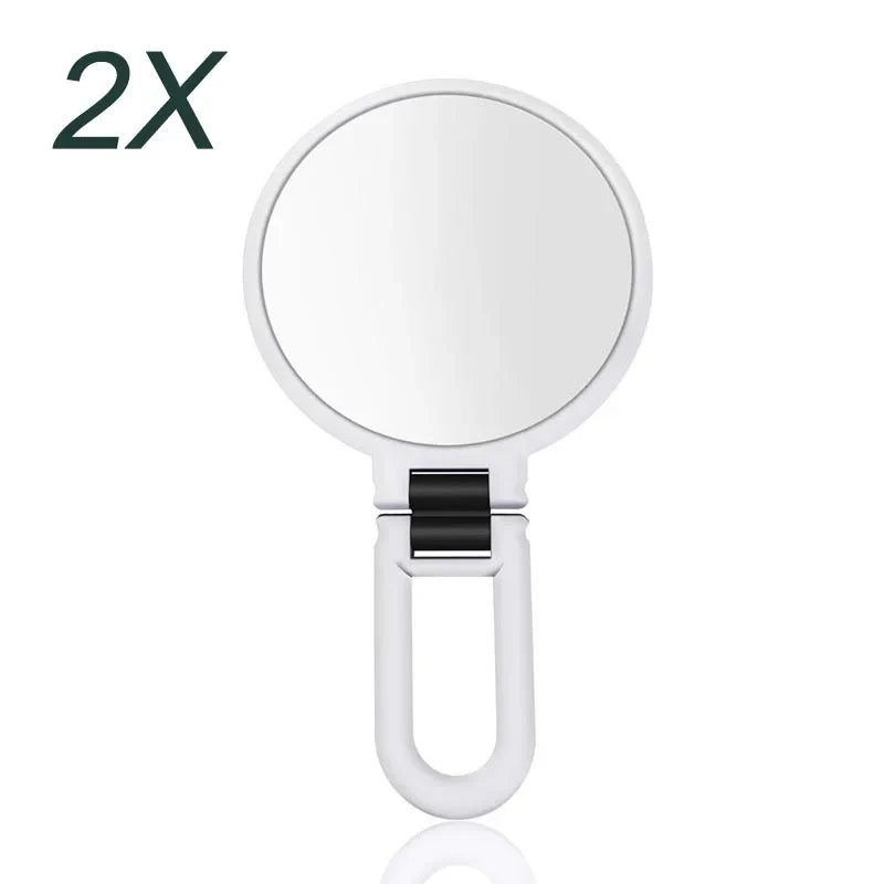New 2/5/10/15x Magnifying Makeup Mirror Women's Pocket Mirror Small Folding Mirror for Table HUAZJ06