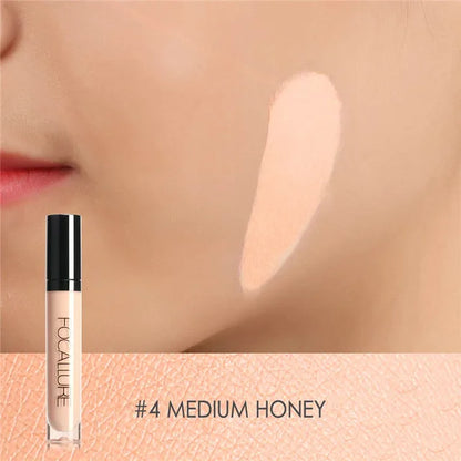 Wholesale FOCALLURE 7 Colors Face Concealer Waterproof Full Coverage Moisturizing Smooth Liquid Foundation Makeup Cosmetics