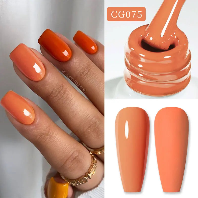 BORN PRETTY 10ml Blood Red Jelly Gel Nail Polish Halloween Nails Art Gel Polish Sheer Translucent Nail Gel for Winter Manicure