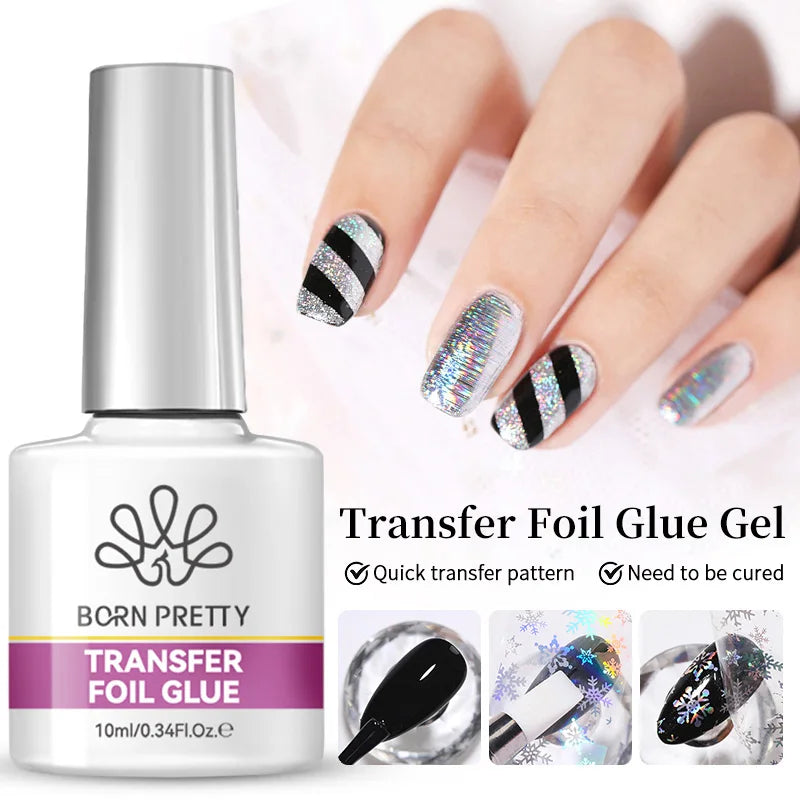 BORN PRETTY Jelly Nude Gel Nail Polish 10ml Light Pink Peach Translucent Color UV Light Cure Gel Varnish Nail Art DIY at Home