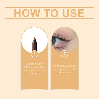 Smooth Creamy Gel Eyeliner Pencil Collection - Waterproof Long-Lasting, No Smudging, Professional Eye Makeup