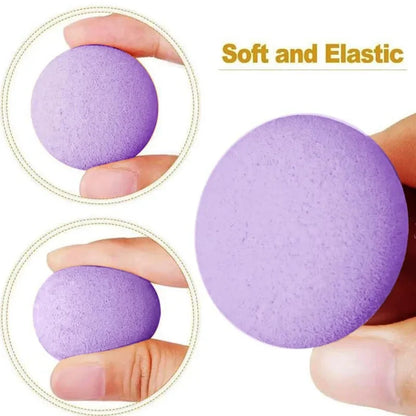 1-Pack Bullet-shaped Makeup Sponges - Holiday Party Beauty Set for Precision Blending & Photo-Ready Contouring powder puff