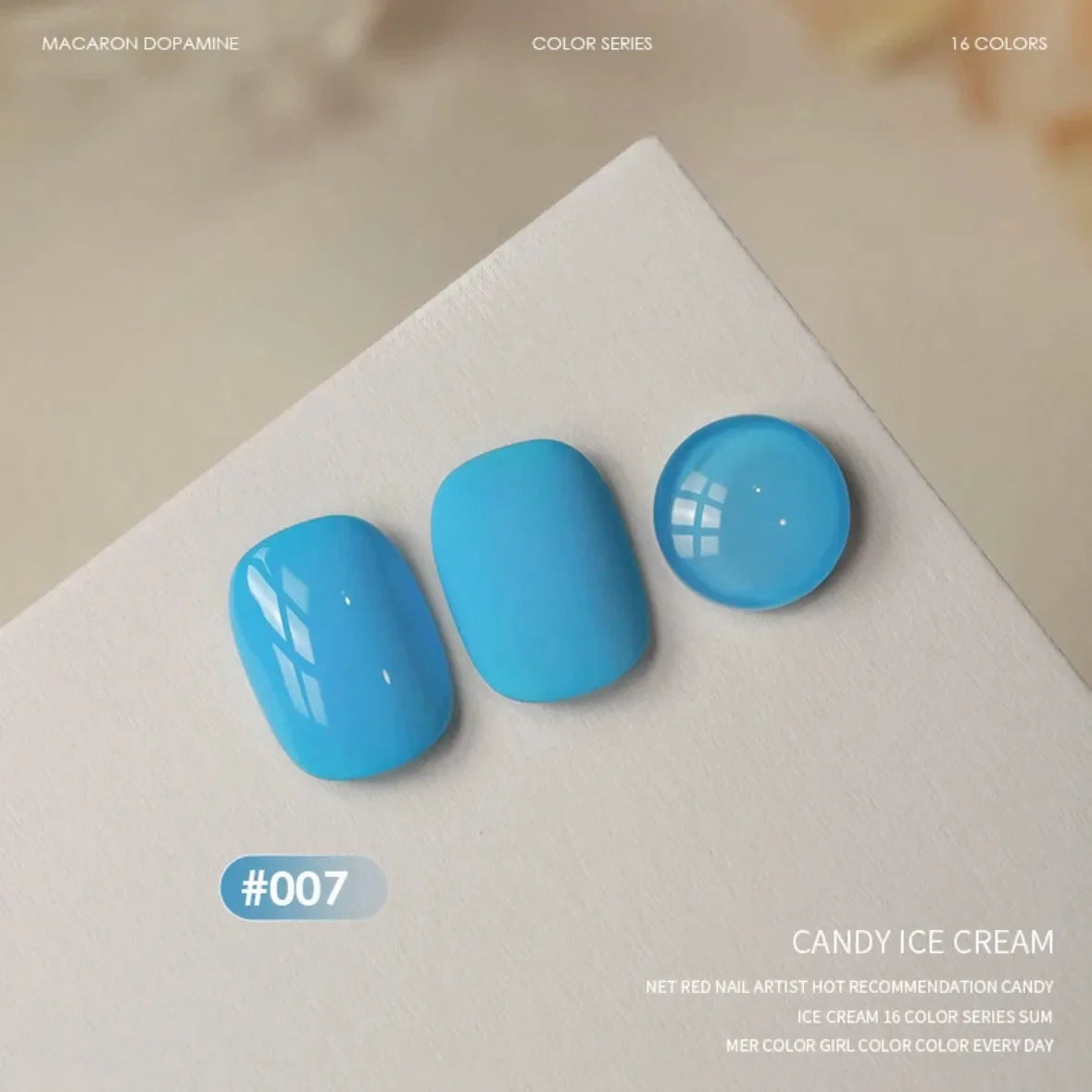 MIANEL 12ML 1-6PCS 2026 New Release Jelly Dopamine Candy Gel Nail Polish - Multi-Color Nude Sheer Finish Bestseller