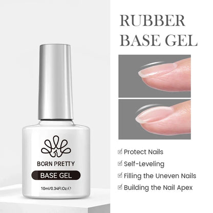 BORN PRETTY 10ml Blood Red Jelly Gel Nail Polish Halloween Nails Art Gel Polish Sheer Translucent Nail Gel for Winter Manicure