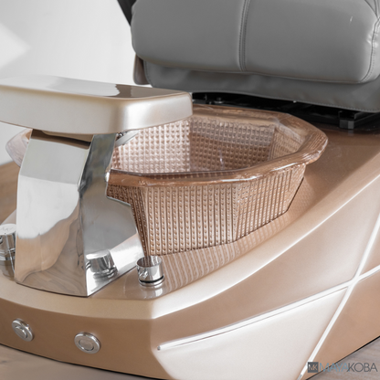GEOM II PPEDICURE SPA WITH FX CHAIR TOP