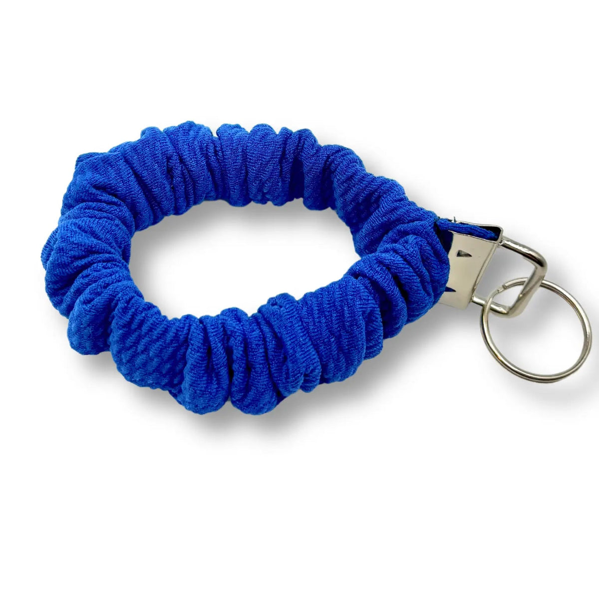 Royal Blue Bullet Scrunchie Wristlet