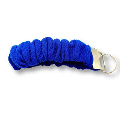 Royal Blue Bullet Scrunchie Wristlet