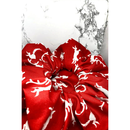 Red Max Christmas Scrunchie