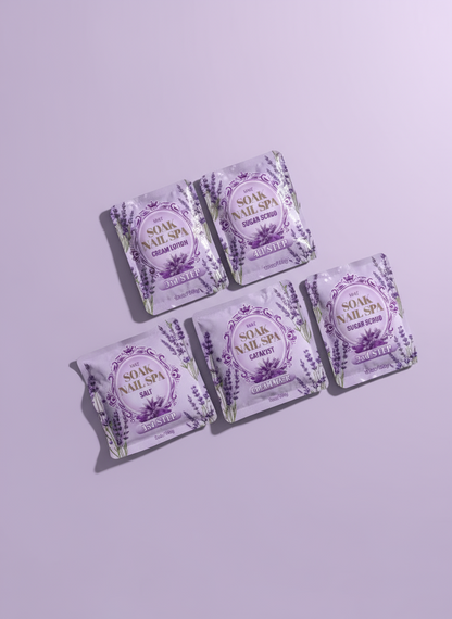 BB COLLAGEN SOAK NAIL SPA 5IN1 - LAVENDER
