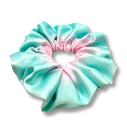 Ombre Pastel Silk Scrunchie