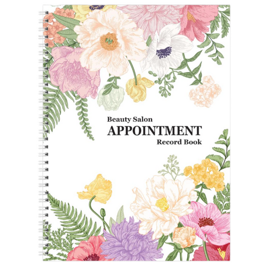 Salon Appointment Book 4-Column