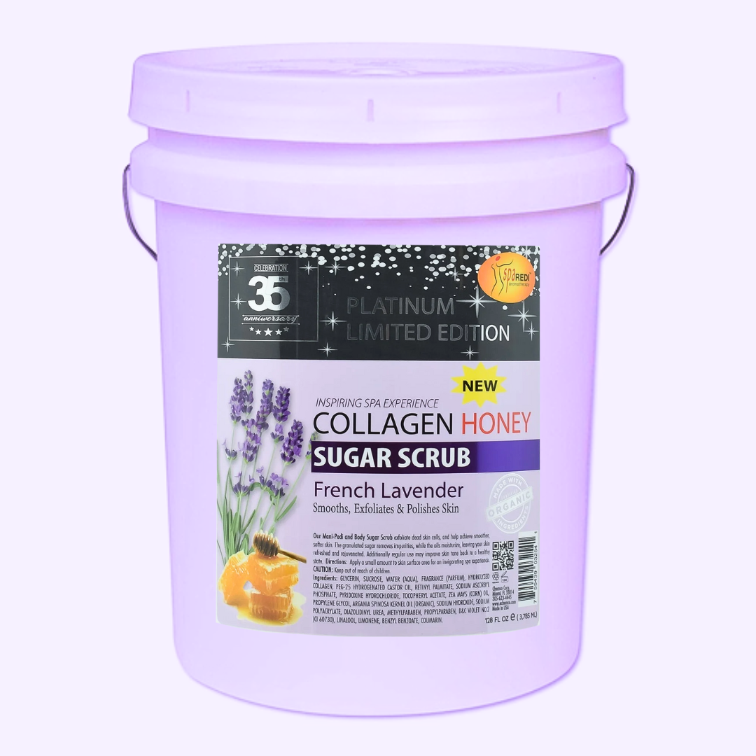 SPA REDI COLLAGEN HONEY SUGAR SCRUB (5GALLONS/BUCKET)