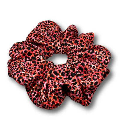Pink Cheetah Bullet Scrunchie