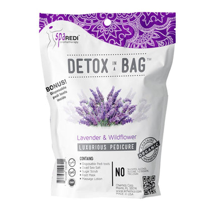 Spa Redi Luxurious Detox Pedi In A Bag 0.7oz.