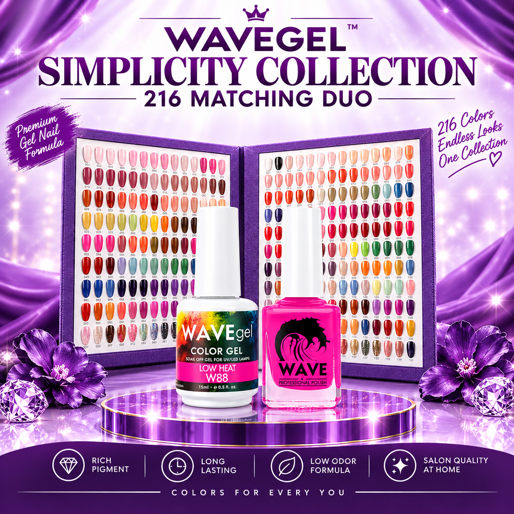WAVEGEL SIMPLICITY COLLECTION - 216 COLORS
