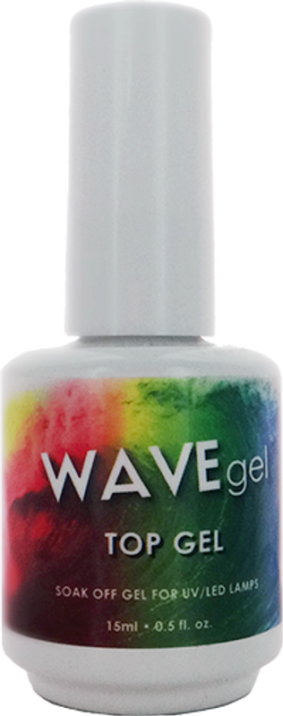 WAVEGEL NO CLEANSE GEL TOP COAT 0.5OZ.