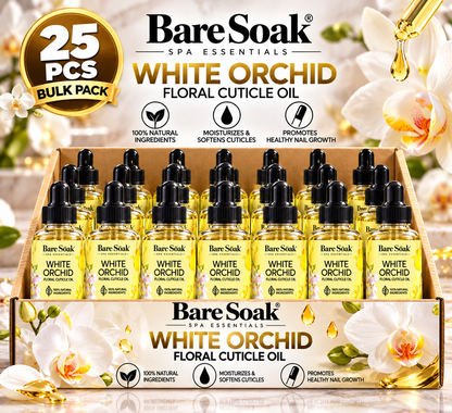 BARE SOAK CUTICLE OIL 2OZ. - WHITE ORCHID