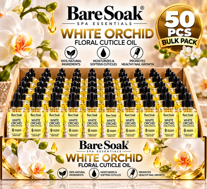 BARE SOAK CUTICLE OIL 2OZ. - WHITE ORCHID