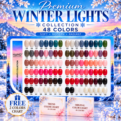 HANG PREMIUM WINTER LIGHT COLLECTION - 48 COLORS