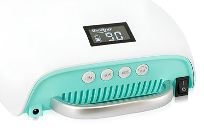 IKONNNA RECHARGEABLE UV/LED LAMP - WHITE