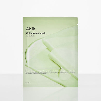 Abib Collagen Gel Mask 35g X 10ea #Heartleaf Jelly