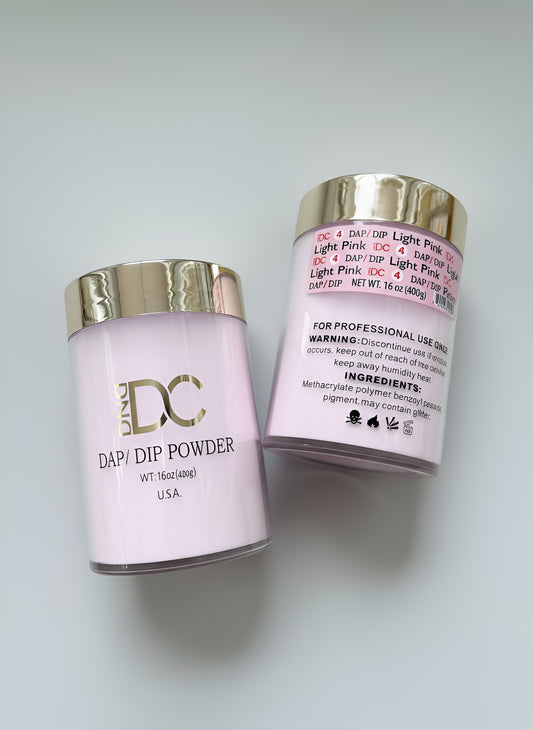 DC DAP DIP POWDER 16OZ. - LIGHT PINK 4