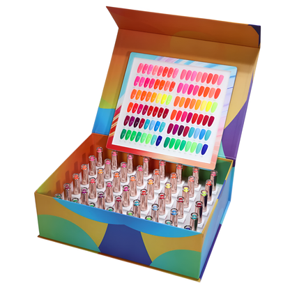 BILLIONAIRE NEON GEL SUMMER COLLECTION (SET OF 48 COLORS)
