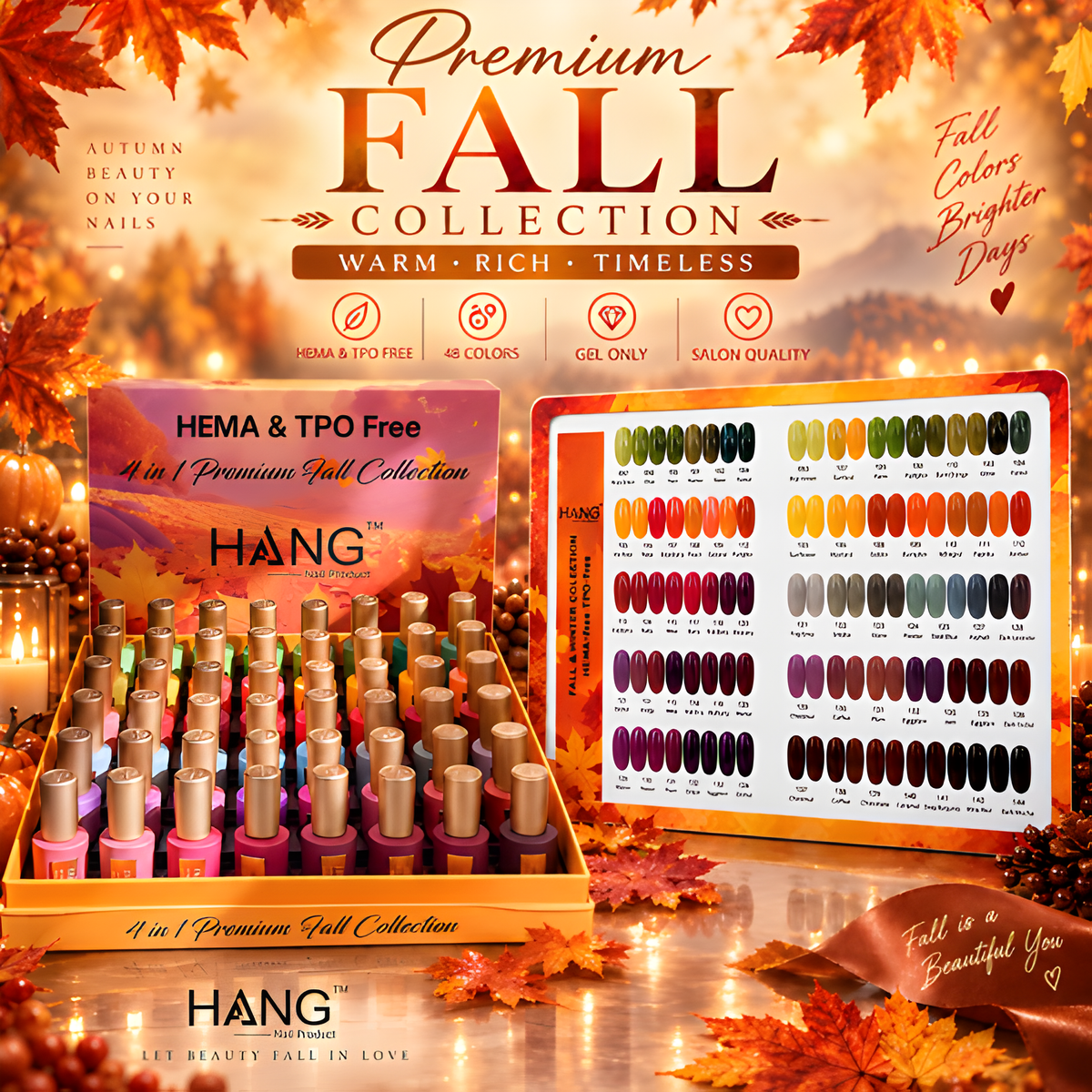 HANG PREMIUM FALL COLLECTION - 48 COLORS