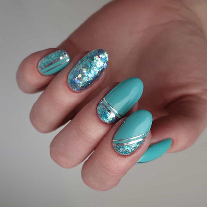 Akzentz Gel Play - Glitter Crush Teal