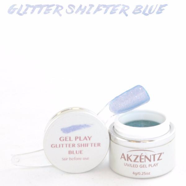 Akzentz Gel Play - Glitter Shifter Blue