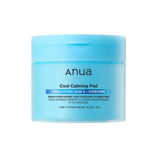 Anua 8 Hyaluronic Acid Catechin Calming Pad 185ml/110ea