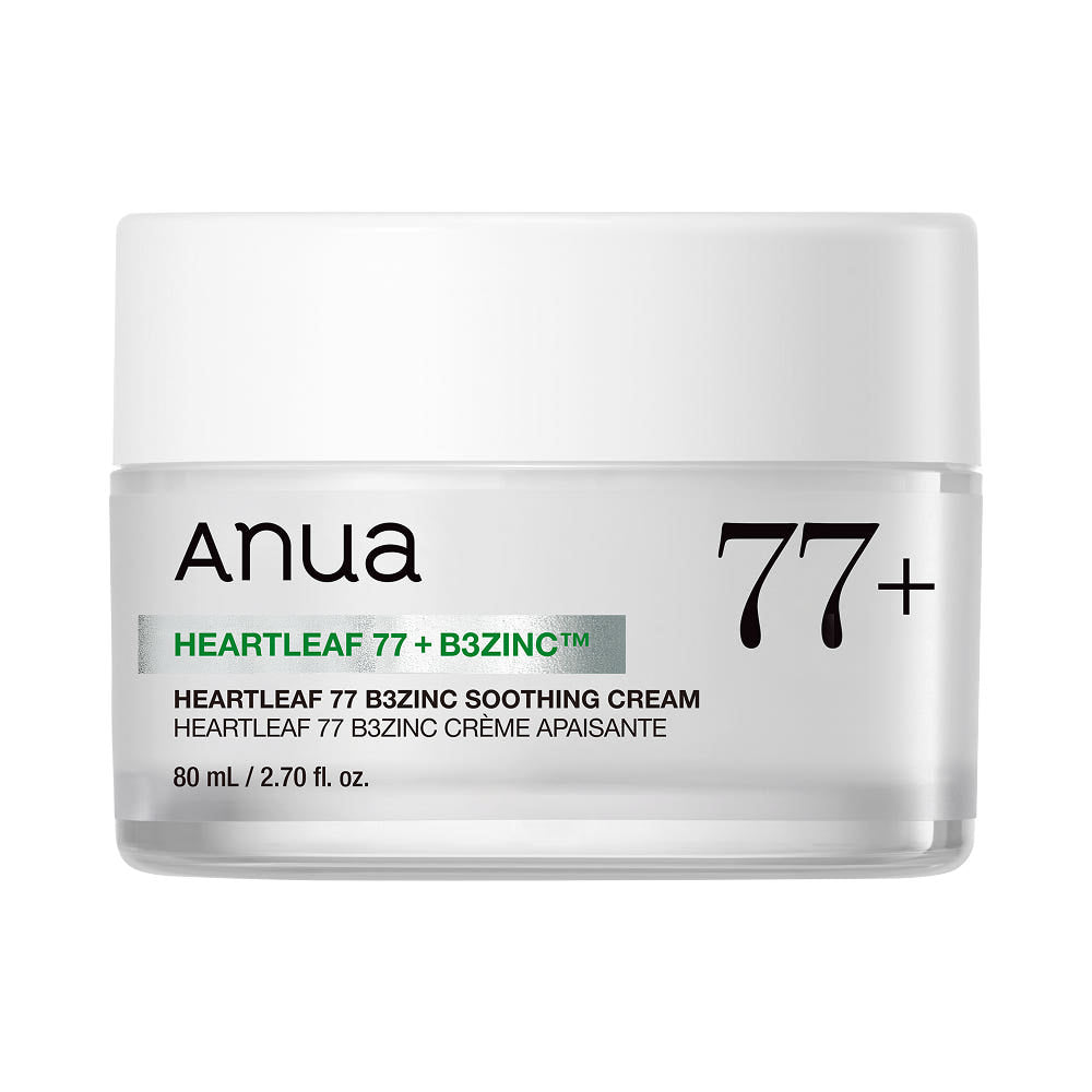 Anua Heartleaf 77 B3Zinc Soothing Cream 80ml