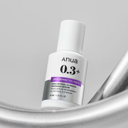 Anua Nano Retinol 0.3% + Niacin Renewing Serum 30ml