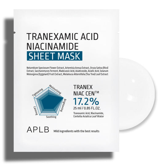 APLB Tranexamic Acid Niacinamide Sheet Mask 25ml X 10ea