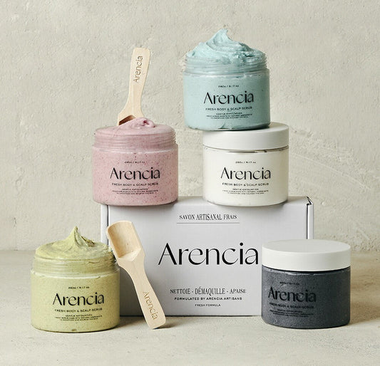 Arencia Fresh Cloud Body Scrub 260g (5 Types)