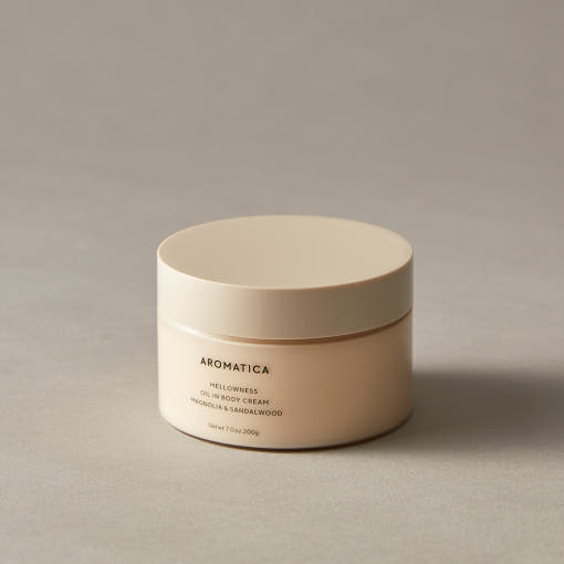 AROMATICA Mellowness Oil In Body Cream Magnolia & Sandanwood 200g