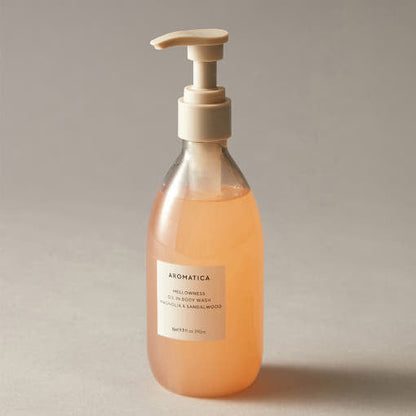 AROMATICA Mellowness Oil In Body Wash Magnolia & Sandalwood 290ml