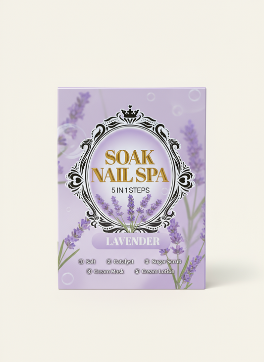 BB COLLAGEN SOAK NAIL SPA 5-IN-1 - LAVENDER