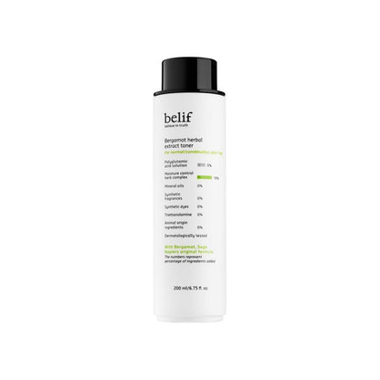 belif BERGAMOT HERBAL EXTRACT TONER 200ml