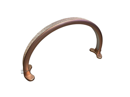 HALF MOON LAMP ROSE GOLD WITH RHINESTONE