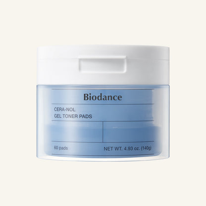 Biodance CERA-NOL Gel Toner Pads 140g/60ea