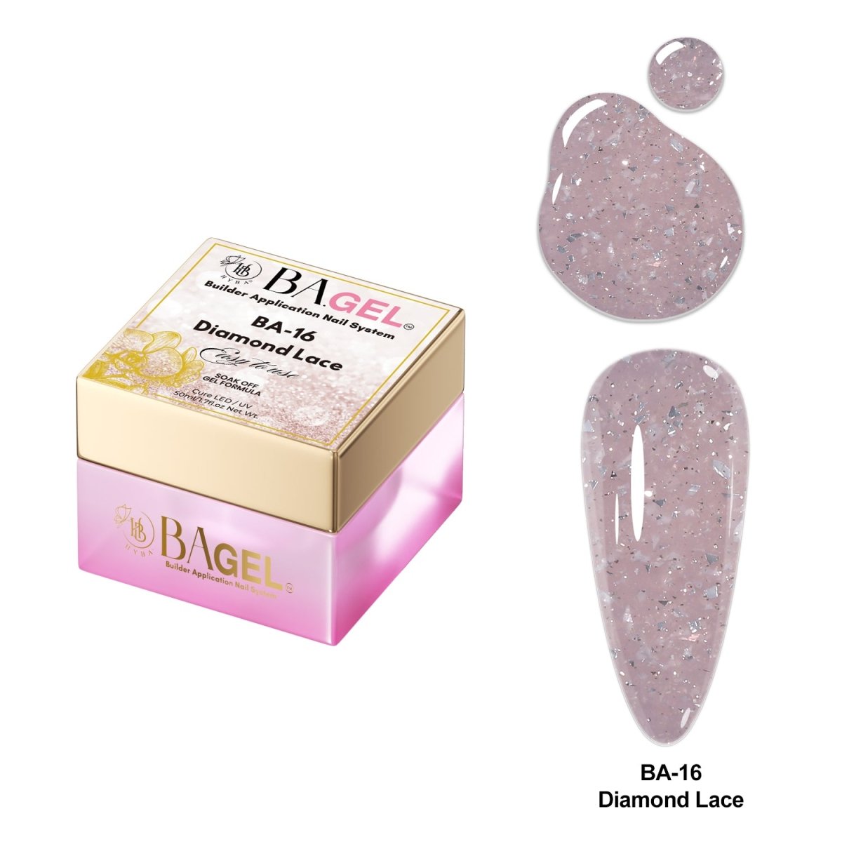 #BA-16 Diamond Lace -BA.GEL® Builder Gel System